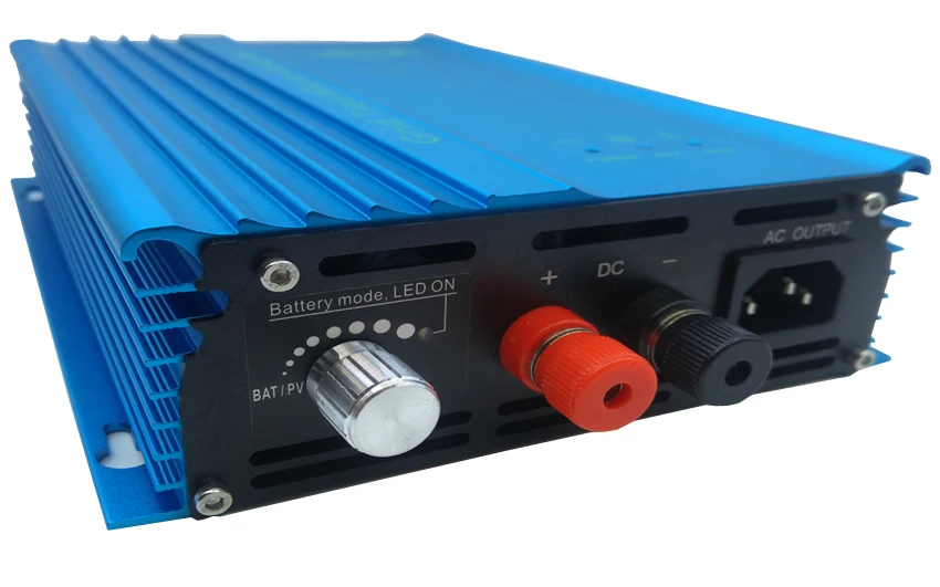 Solar do Inversor Modo de Energia Ajustável da Descarga da Bateria Mppt do Laço da Grade de 500w Onda Senoidal Pura Micro 24v 36v 48v 12v do laço da grade de 500w micro,