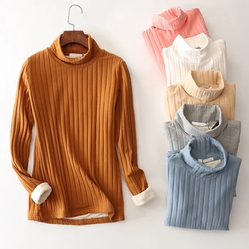

High Quality Plus Size M-5XL Autumn Women Cashmere Sweater Long Sleeve Turtleneck Warm Pullovers Winter Slim Elastic Sweaters