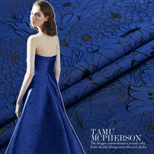 165 см шириной 380 г/м модное жаккардовое пользовательские жаккардовая парча модные ткани высокого осень и зима прямые Ветровка из