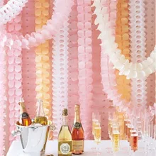 1pc 3.6m Four Leaf Clover Decoupage Wedding Backdrops Decoration Birthday Decor Kids Garland Venue Layout Party Supplies hot