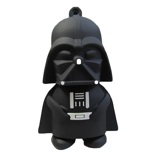 

Cartoon USB 3.0 Darth Vader Mini USB Flash Drive 8GB 16GB 32GB 64GB Pendrive Pen-Drive Creativo Key Memory Stick Driver Gift