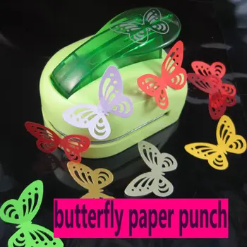 

free shipping of new design butterfly multi-detail punch for color paper and scrapbooking handmade