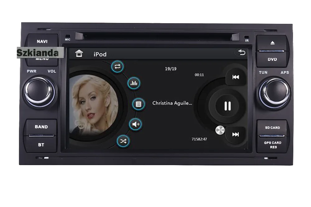 Excellent In Stock Two Din 7 Inch Car DVD Player For Ford Focus Transit Kuga With 3 GPS Navigation Radio Bluetooth Steering Wheel Control 6 Excellent In Stock Two Din 7 Inch Car DVD Player For Ford Focus Transit Kuga With 3 GPS Navigation Radio Bluetooth Steering Wheel Control 6