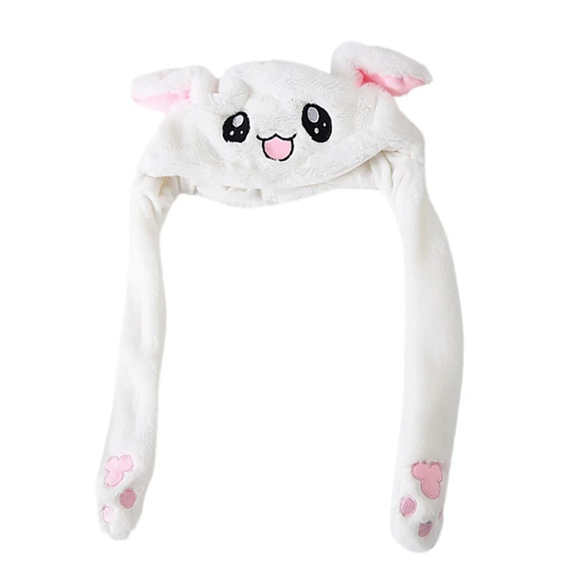 Accessories Plush Bunny Ears Headwear Gift Shake Ear Rabbit Hat Can Move Airbag Magnet Cap Record Video Dance Hot Toy F#N16 (14)