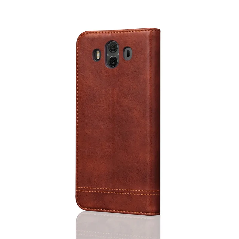 genuine leather flip cover case for Huawei Mate 10 (3)