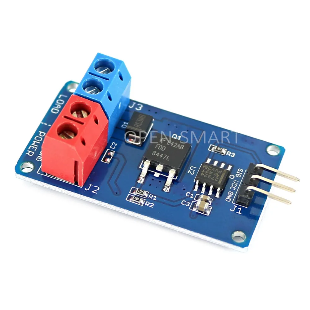 Mosfet модуль переключателя высокий ток DC вентилятор драйвер двигателя светодиодные полосы драйвер Steples скорость для Arduino