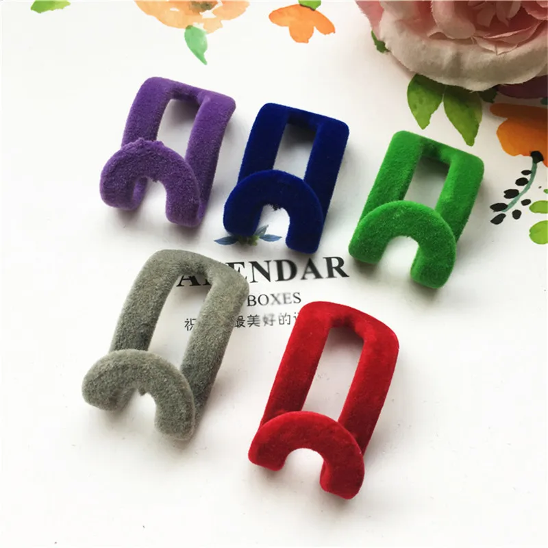 

Hot 10pcs Creative Mini Space Saving Hanger Flocking Clothes Hanger Hook Closet Organizer Storage Racks Robe Hooks Free Shipping