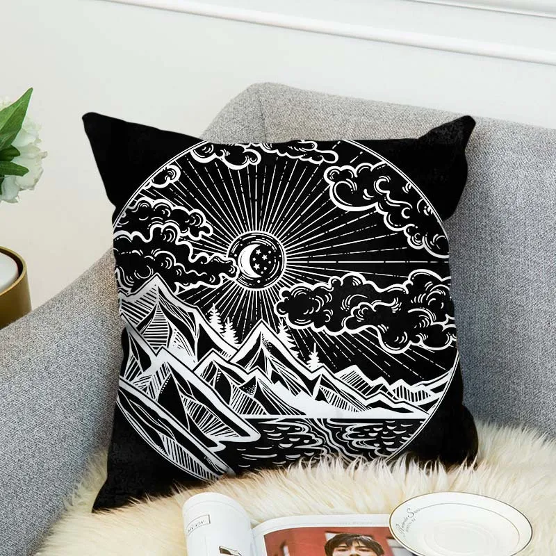 

Double-sided Cartoon Cushion Cover 45X45cm Pillow Case Home Decorative Pillows Cover for Sofa