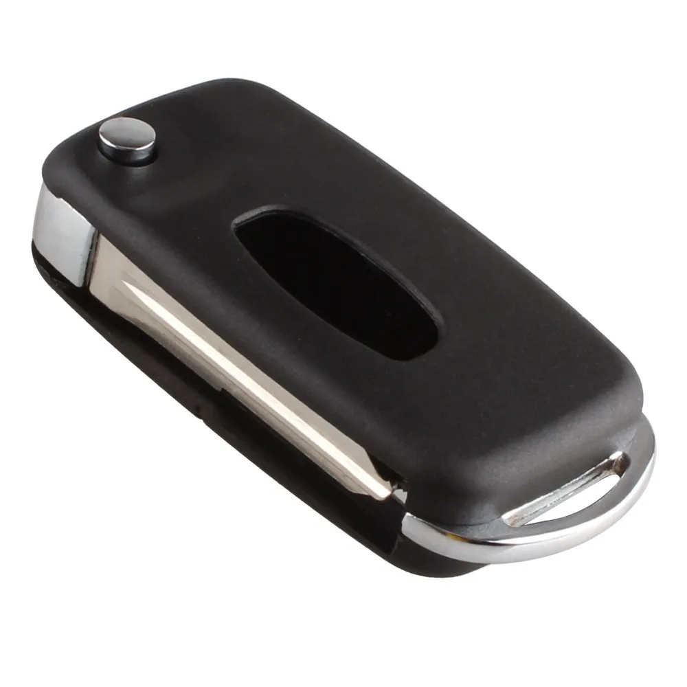 2 Buttons Blank Flip Folding Remote Key Shell Case For Mitsubishi Grandis Outlander Remote Uncut Blade
