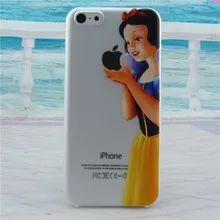 Capa Simpson Snow White Mermaid phone Coque for iPhone 4 4s 5 5s ES 5c 6