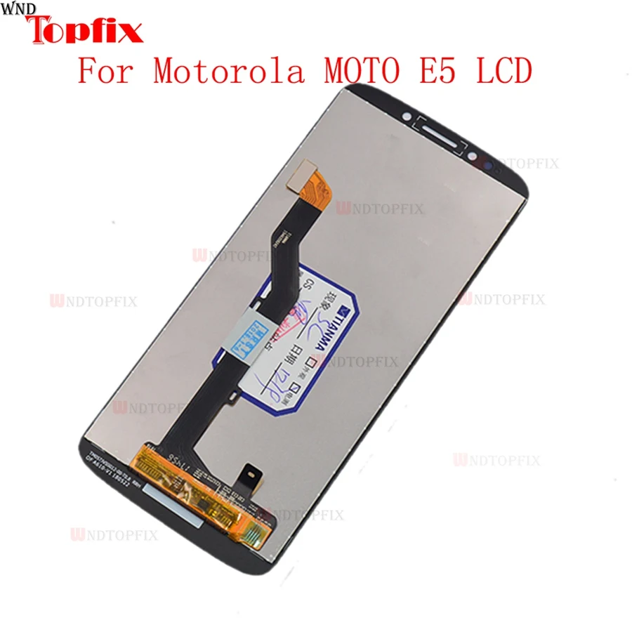 In Stock 5.7Inch LCD Display Touch Screen Digitizer Assembly For Motorola Moto E5 Moto E 5th Gen XT1922-4 LCD Replacement Parts (2)