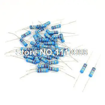 

30 Pcs Axial Leads DIP Mount Carbon Film Resistor 2Watt 3.3 Ohm Blue