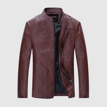CARANFIER, мужские кожаные куртки, ветровка, повседневная, облегающая, высокое качество, пальто для мотоцикла, высокая улица, Бомбер, одноцветные, тонкие, пальто