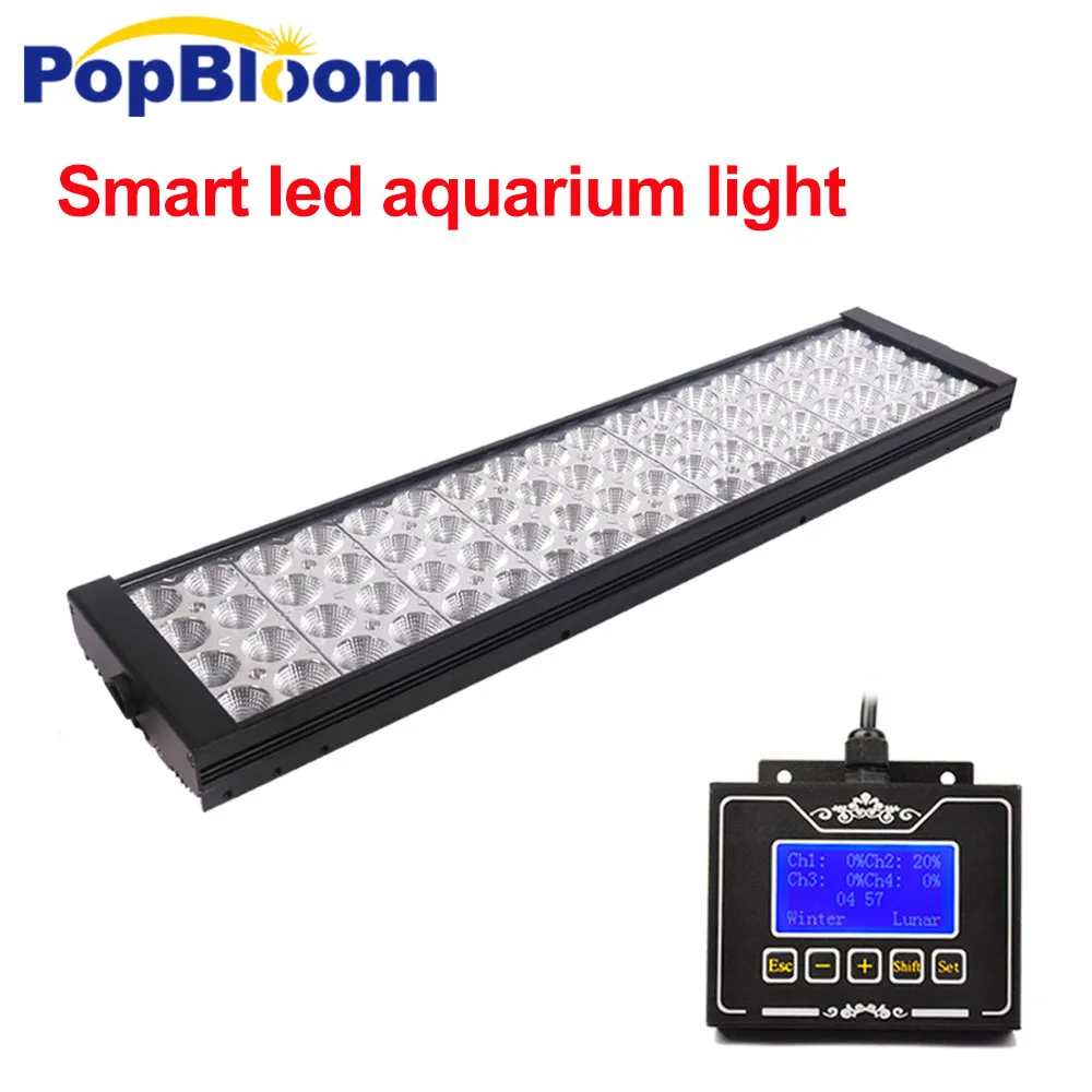 

DSunY Marine Aquarium Led Lighting luz lamp for aquarium 24" Fish Tank light fixtures led light for Reef Aquarium MH4BP1
