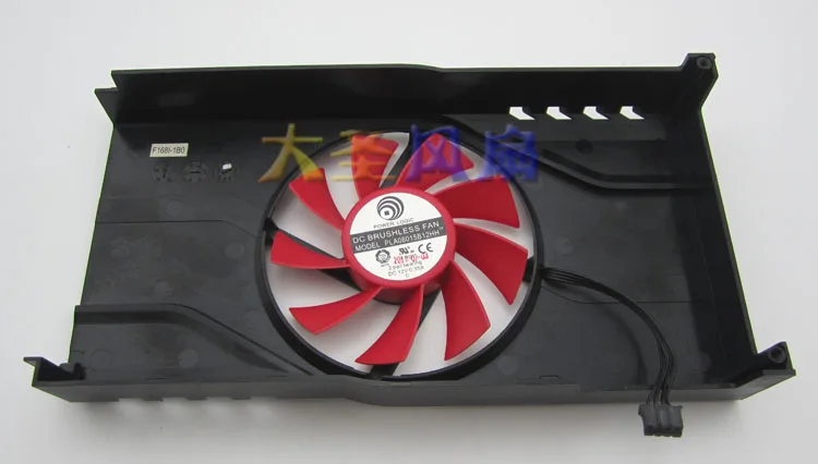 Бесплатная доставка Новый PLA08015B12HH DC12V 0.35a ersetzen GTX460 видеокарта вентилятор