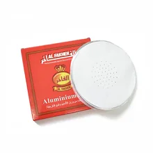 Серебристые круглые аксессуары для кальяна из фольги