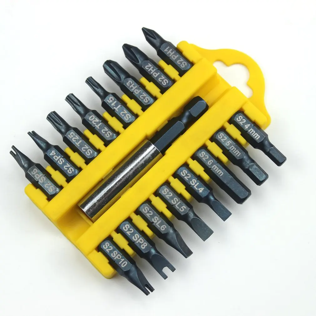 

17pcs/set Professional Magnetic Screwdriver Bits Screwdriver Set Screw Driver S2 Bit Set Multifunction Hand Tool Wholesale Sale
