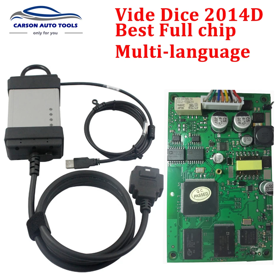 Pełny Chip dla Volvo Vida Dice narzędzie diagnostyczne do samochodów oprogramowanie 2014D skaner OBD2 dla Volvo z aktualizacją oprogramowania układowego funkcja autotestu Pełny Chip dla Volvo Vida Dice narzędzie diagnostyczne do samochodów oprogramowanie 2014D skaner OBD2 dla Volvo z aktualizacją oprogramowania układowego funkcja autotestu