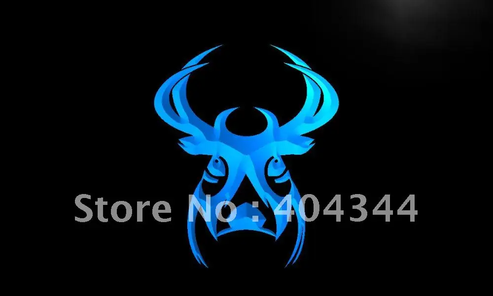 

LZ464- Deer Head Bar Beer Decor LED Neon Light Sign
