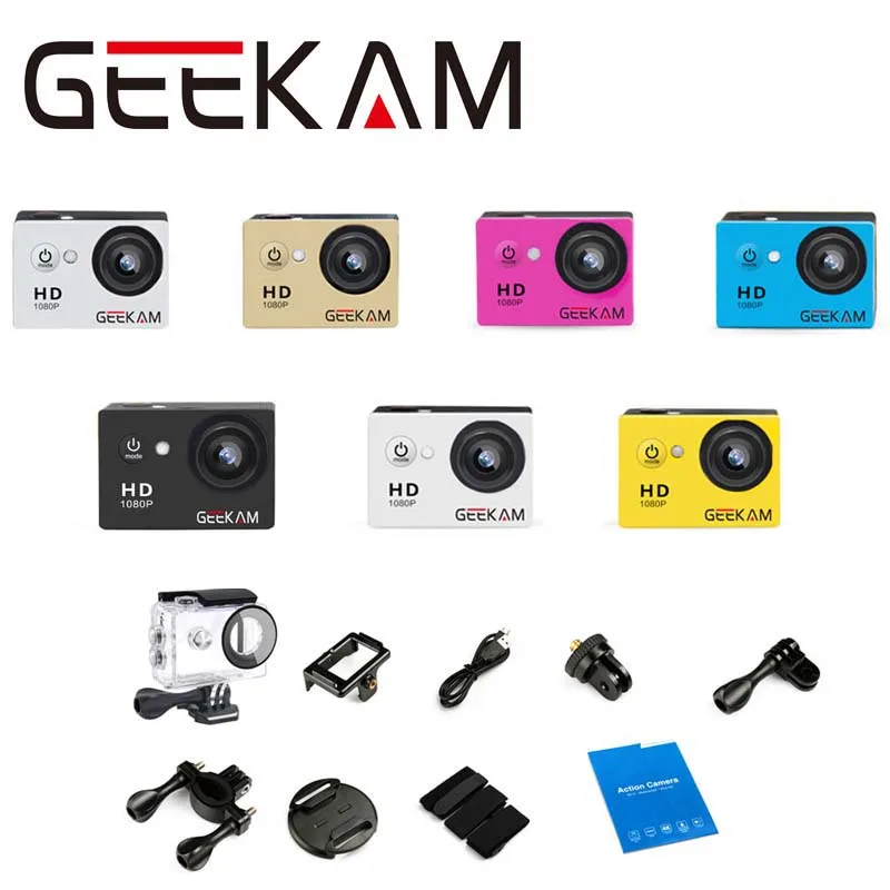 1080P Full HD 2 0 LCD Sports Action Video Camera Sports DV waterproof 30M Action Cam