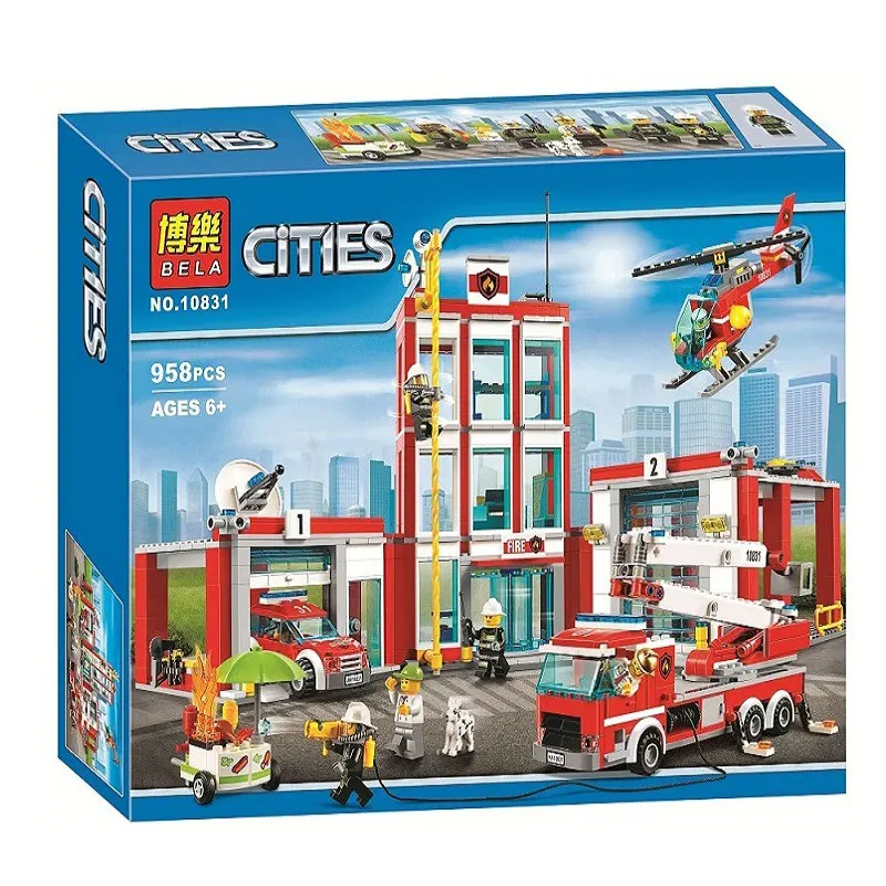 LEGO CITY Fire Station 60110  (1)