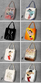 

IVYYE Super Child Fashion Anime Foldable Canvas Shopping Bag Casual Shoulder Bags Customized Tote Handbag Lady Girls New