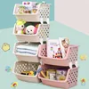 Panier de rangement de fruits et légumes, meubles de maison, organisateur de fruits, légumes, outils de cuisine, jouets, paniers de jouets pour enfants FY0048 ► Photo 2/6