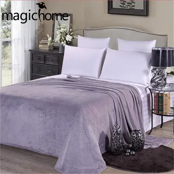 

Flannel Blanket Spring Warm Bedclothes Solid Fleece Blankets for Beds Baby Student Fiber Fabric Couverture Polaire Cobertor