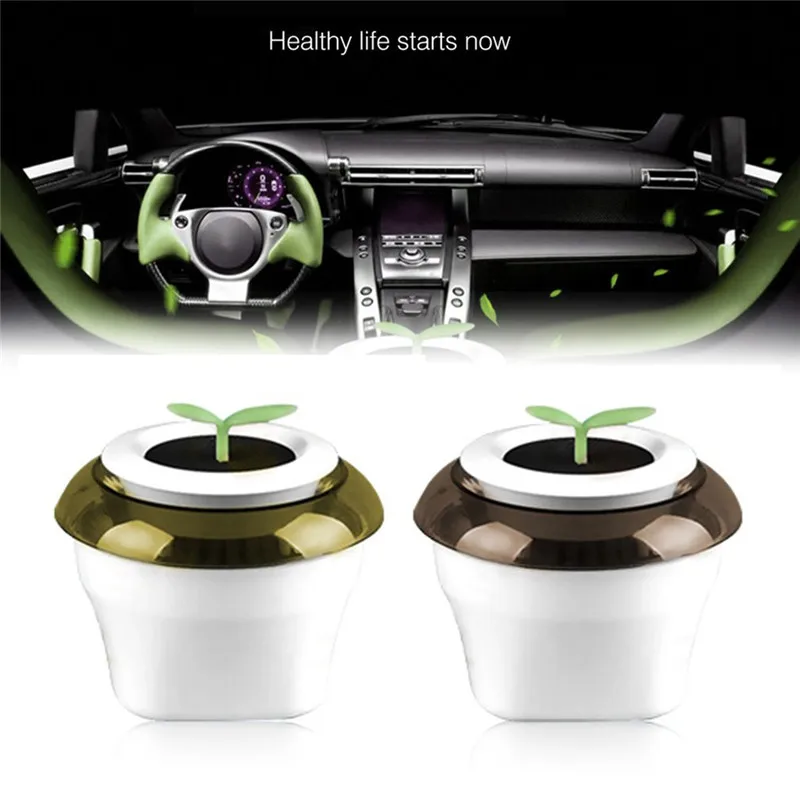 

Portable USB Car Air Purifier Negative Ion Air Purifier Car Ionizer Anion Air Cleaner Office Home Flowerpot Freshener