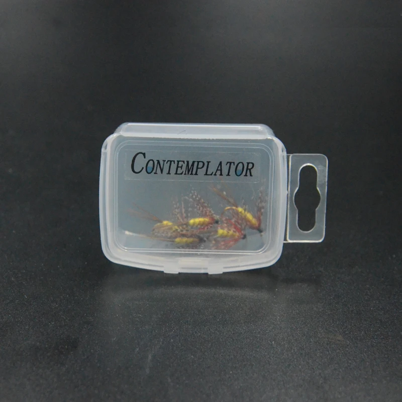 CONTEMPLATOR Горячая 5 шт./кор. 10# Гослинг форель яйцо инкубационное mayfly fly влажной приманки длинный hackles увлекательные искусственный мушек для ловли нахлыстом