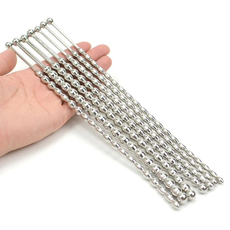 Stainless Steel Urethral Sound Dilators Sounding Penis Plug Urethral Beads Sex Toys For Men Catheters Plug Penis Insert urethral dilator silicone urethral dilator