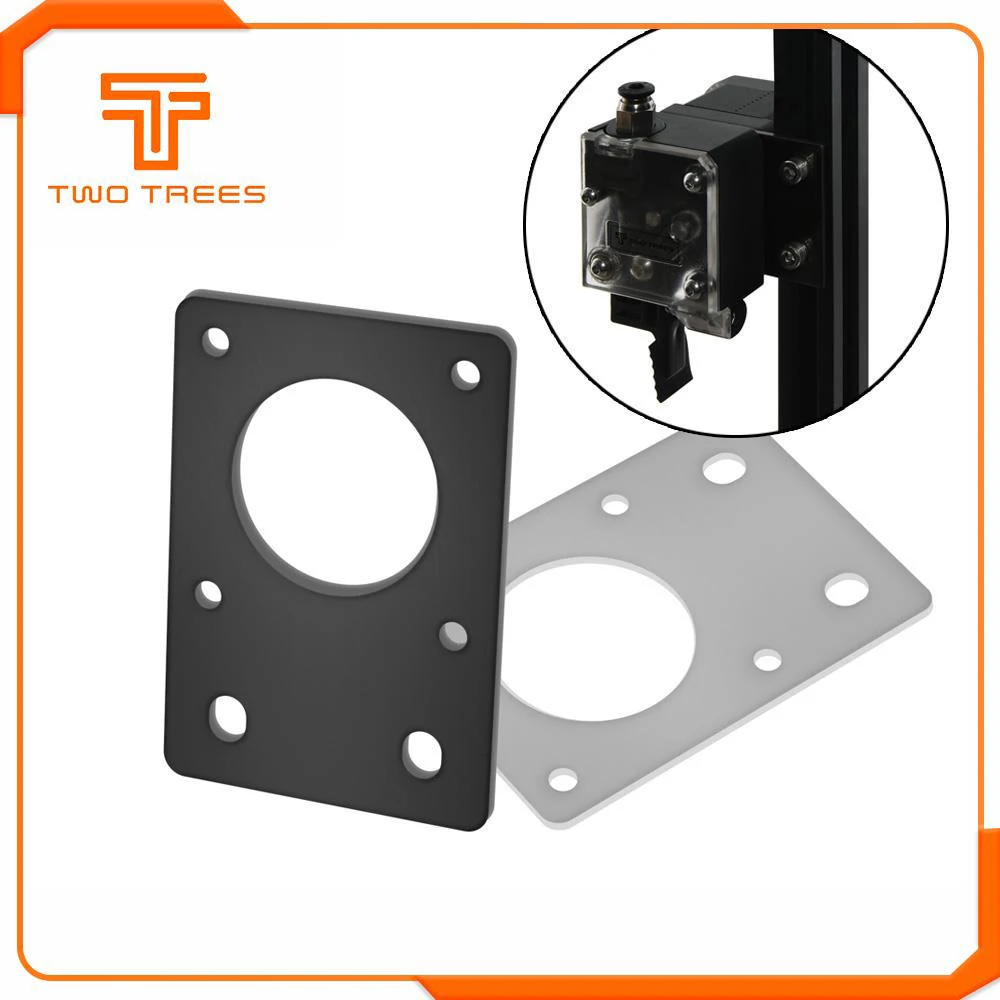 

NEMA 17 42-Series Stepper Motor Mounting Plate Fixed Plate Bracket For 3D Printer CNC Parts fit 2020 Profiles