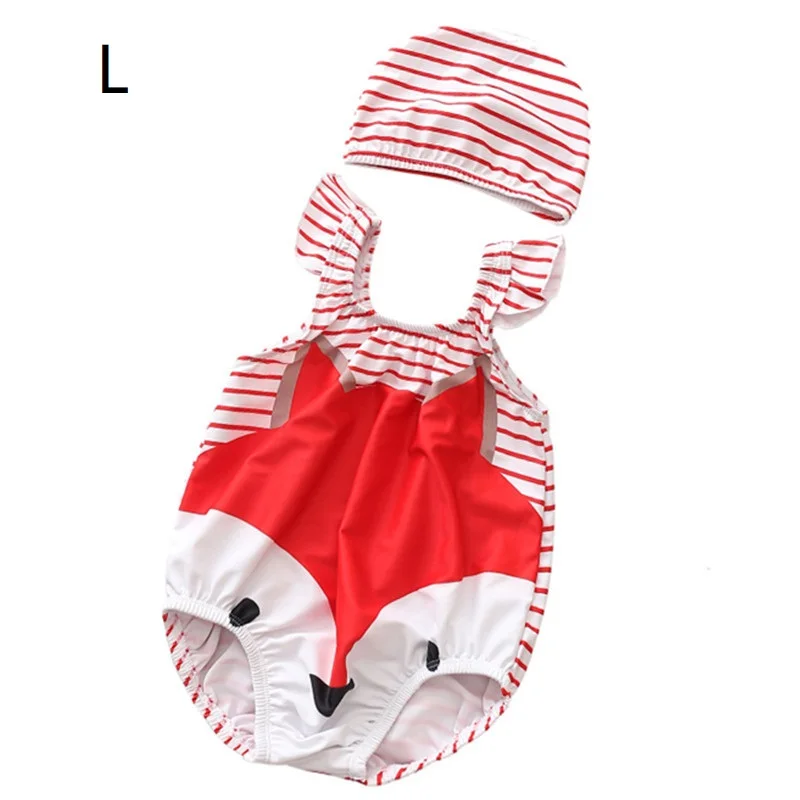 Cartoon Children One-Piece Suits Lovely Children Swimsuit Kids Swimsuit One-Piece Swimming Suit Baby Swimwear