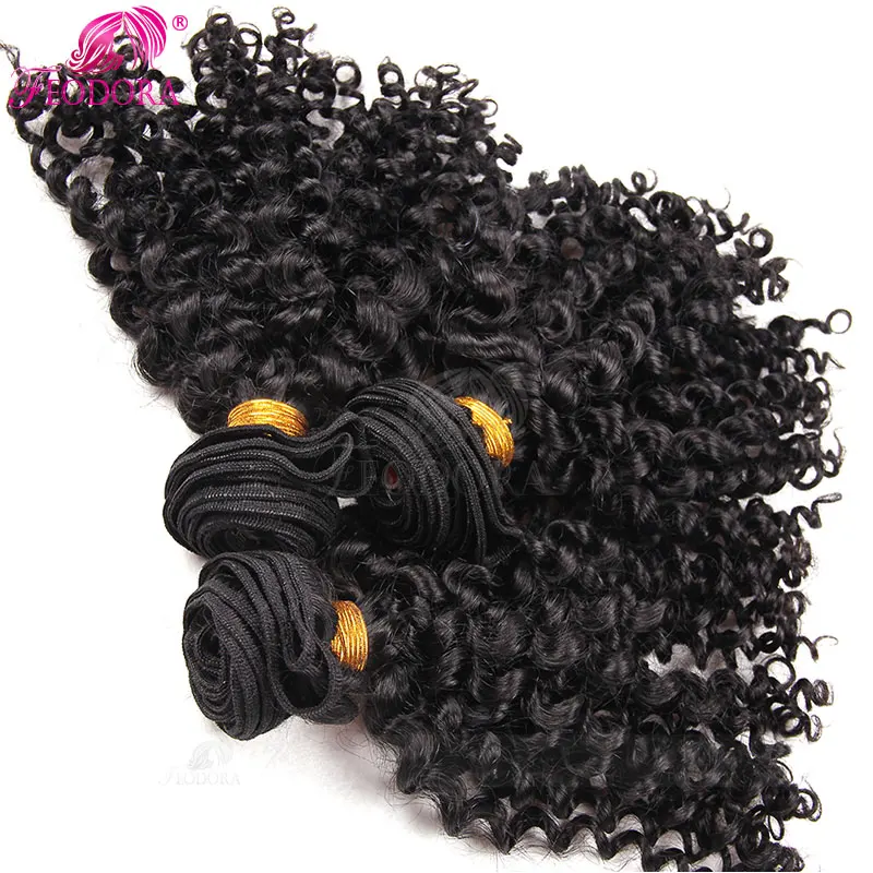 

7A Hot Remy Natural Indian Virgin Hair Curly Weaves 3Pcs Human Hair Weave 100% Virgin Indian Hair Weft Bundles Unprocessed Curly