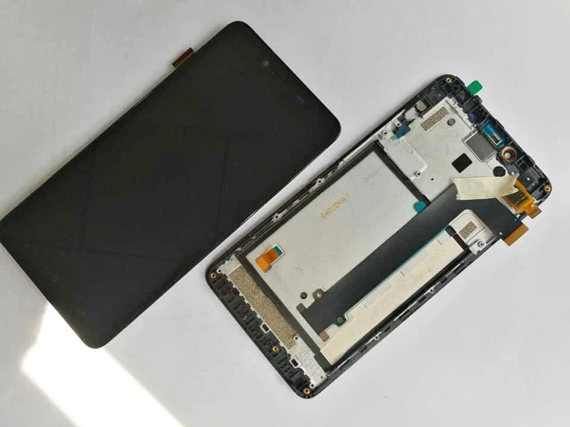 ЖК дисплей QYJOY AAA качества для Xiaomi Redmi Note 2 сменный Hongmi дигитайзер Aseembly|display screen|lcd