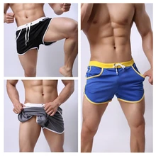 Quick dry Men’s Running shorts Casual Sports Gym Shorts G Pocket Straps Inside Trunks Beach Shorts sports Running shorts