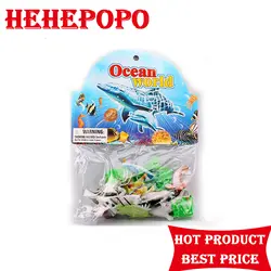 16 Fishs 2 дюймов Sea Life Акула КИТ Другое морских животных модель игрушки