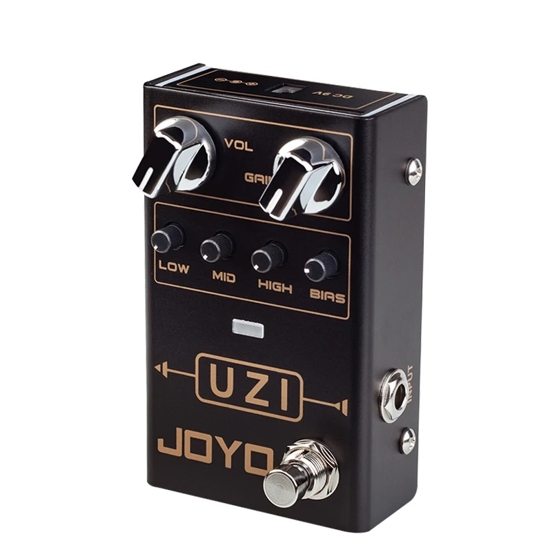 

JOYO R-03 UZI Heavy Metal Guitar Effect Processor High Gain American British Distortion Electric Guitar Monoblock Effect Pedal