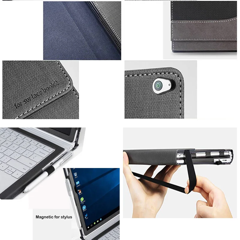 Съемный чехол для microsoft Surface Book2 13,5 Book 2 15 дюймов планшет ноутбук чехол-подставка клавиатура пленка для экрана ручка
