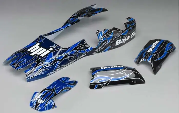 Baja 5B HPI Racing Tribal Dicat Tubuh 