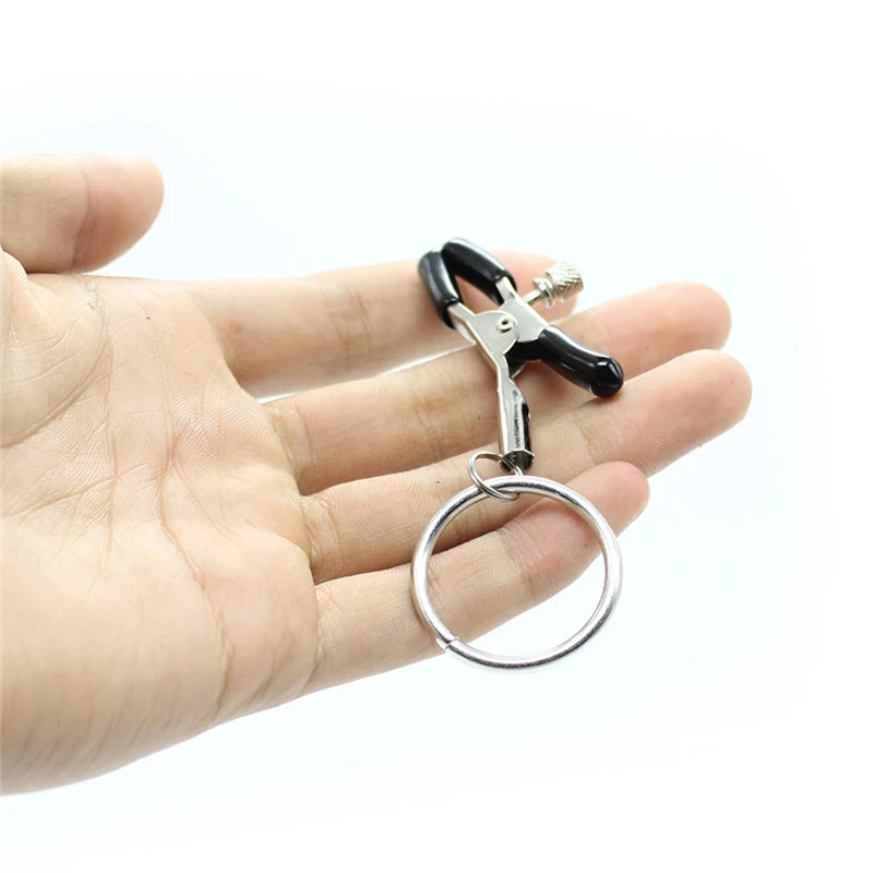 Metal Nipple Clamps with Ring Sex Toys for Women Nipple Stimulate Clip Adult Games Sex Products pinzas penzones