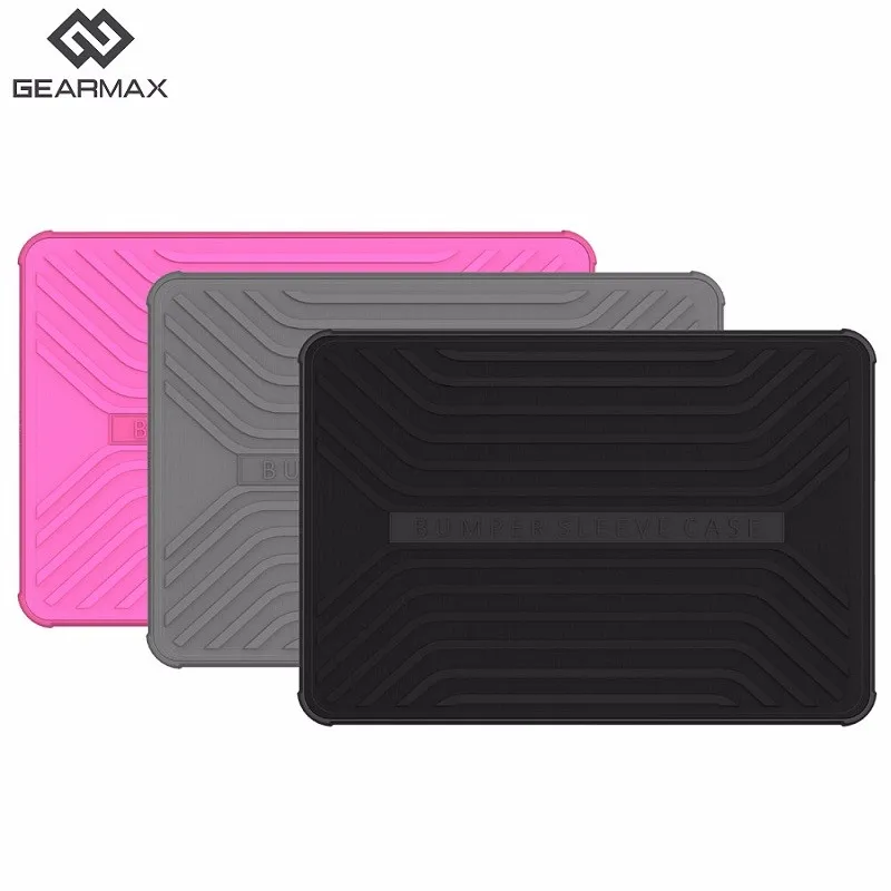 New Gearmax Laptop Case Slim Laptop Sleeve 11.6 12.9 13 Tablets Magnet No Zipper Fashion Case Casual Business Black 2016 (11)