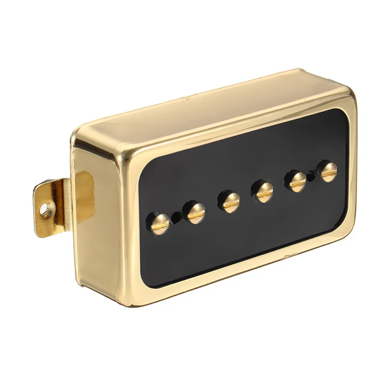 زيبرا 1 قطعة خمر ألنيكو V Soapbar P90 الكهربائية الغيتار الرقبة جسر بيك أب Humbucker للآلات الموسيقية أجزاء اكسسوارات