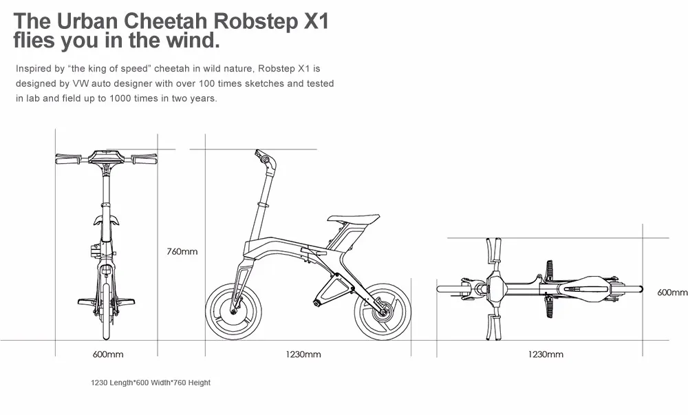 Top X1 smart folding mini two rounds of lithium battery blue tooth12 inches long range of portable electric bike instead of walking 2