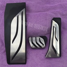 Gas Footrest Modify Pedal Plate Pad AT Accessory For BMW New 1 2 3 4 5 6 7 series GT X3 X4 X5 X6 Z4 F30 F31 F34 E70 E71 E72 F15