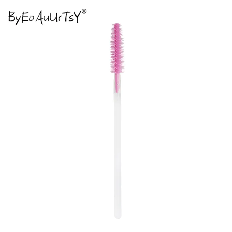 Escova de Cílios de Silicone para Extensão de Cílios Compõem a Escova de Cílios Escova de Cosméticos Escova de Maquiagem Rímel Varinhas Lash Pente 1000 Pçs 6 Aplicador de sombra