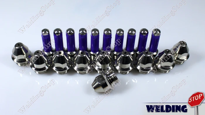 

OTC DAIHEN 12000 plasma cutter torch consumables electrode_nozzles 20 pcs