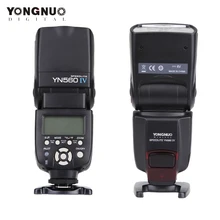 Flash speedlite yongnuo yn 560 iii iv, câmera dslr, nikon, canon, olympus, pentax