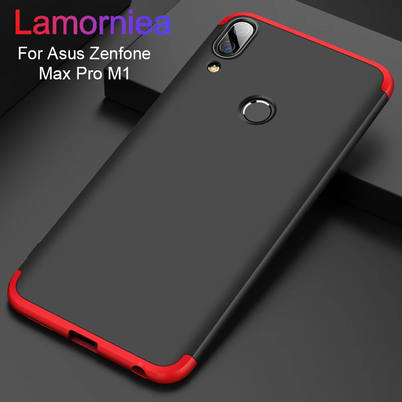 Чехол Lamorniea для ASUS Zenfone Max Pro M2 ZB631KL 360 полная защита противоударный чехол M1 ZB601KL ZB602KL