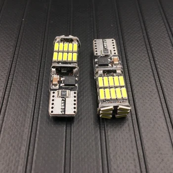 

T10 LED W5W Bulb 26 smd led car 194 4014 26SMD Side Wedge Light Interior Signal Lamp White Warm White DC 12V
